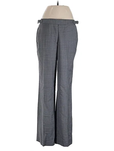 Pre-owned Officine Generale Wool Pants In Gray