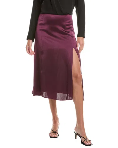 Officine Generale Zita Skirt In Purple