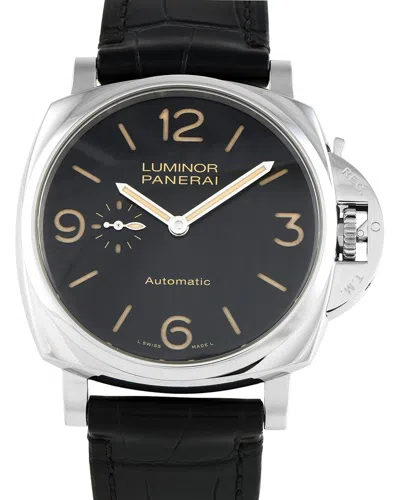 Officine Panerai Men's Luminor Watch (authentic Pre-loved) In Black