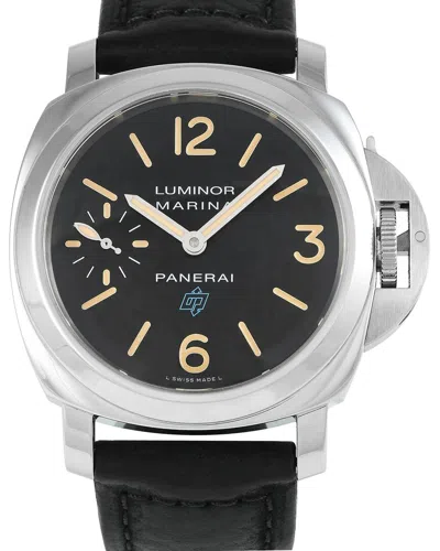 Officine Panerai Men's Luminor Watch, Circa 2018 (authentic Pre-loved) In Black