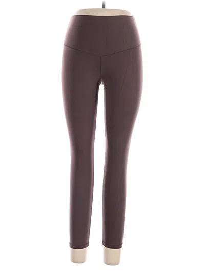 Pre-owned Offline By Aerie Active Pants In Burgundy
