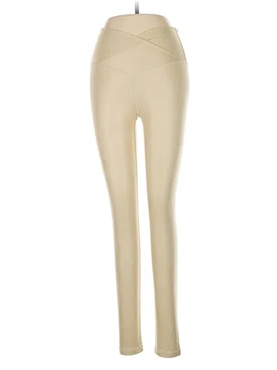 Pre-owned Offline By Aerie Active Pants In Gold