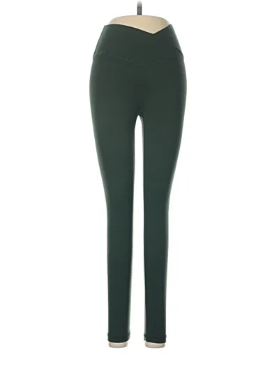 Pre-owned Offline By Aerie Active Pants In Green