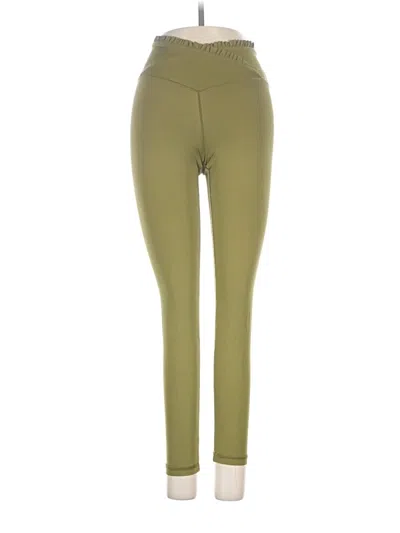 Pre-owned Offline By Aerie Active Pants In Green