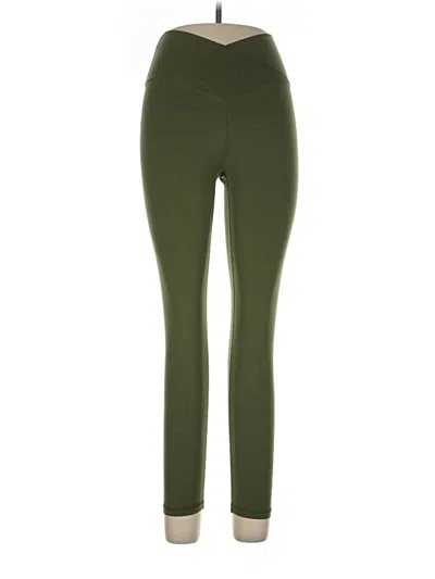 Pre-owned Offline By Aerie Active Pants In Green