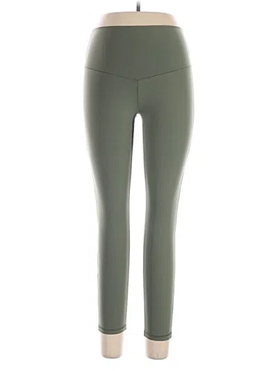 Pre-owned Offline By Aerie Active Pants In Green
