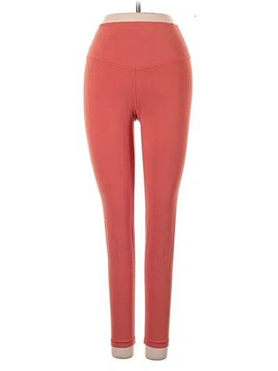 Pre-owned Offline By Aerie Active Pants In Orange