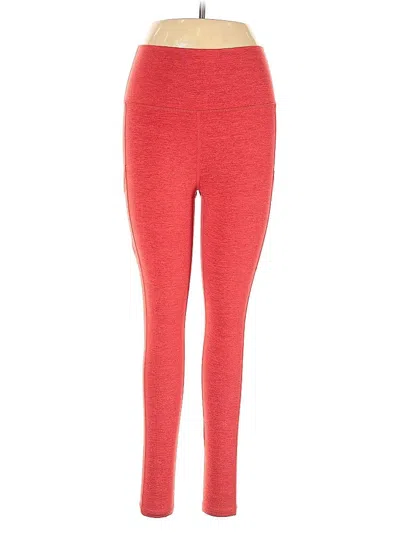 Pre-owned Offline By Aerie Active Pants In Red