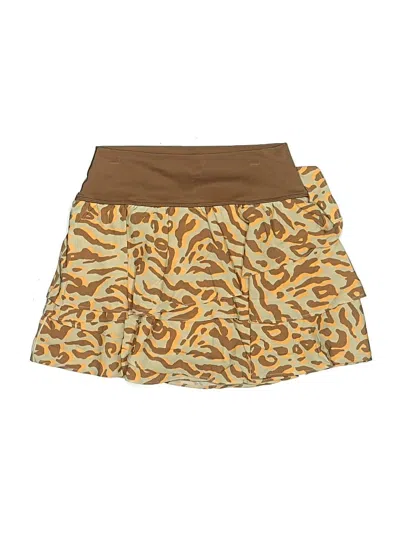 Pre-owned Offline By Aerie Active Skort In Gold