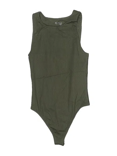 Pre-owned Offline By Aerie Bodysuit In Green