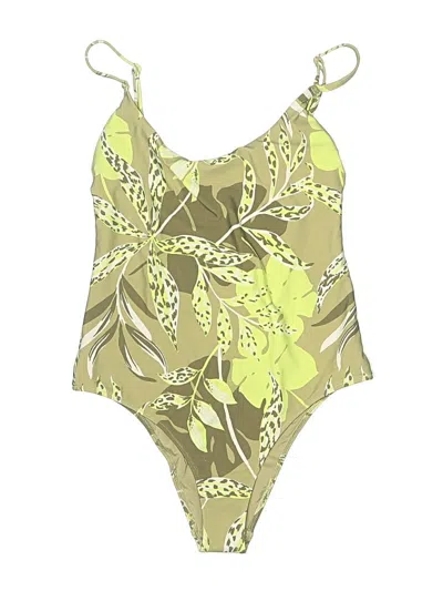Pre-owned Offline By Aerie Bodysuit In Green