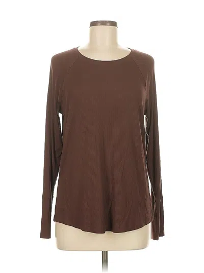 Pre-owned Offline By Aerie Cardigan Sweater In Brown