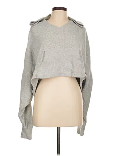 Pre-owned Offline By Aerie Cardigan Sweater In Gray