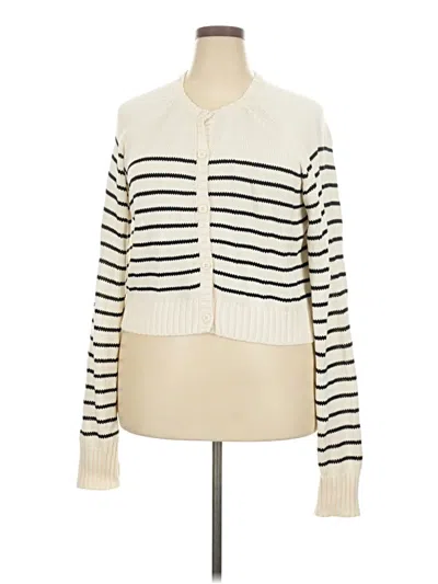 Pre-owned Offline By Aerie Cardigan Sweater In Ivory