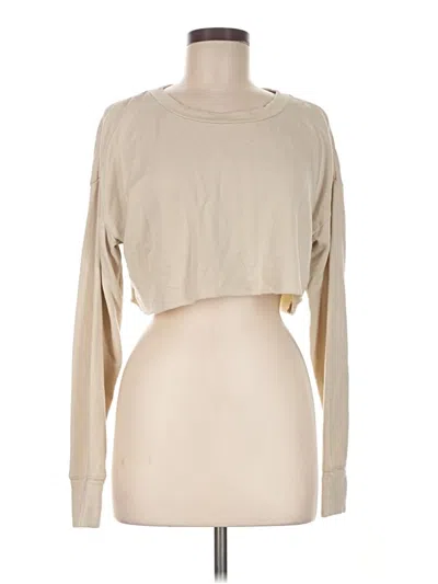 Pre-owned Offline By Aerie Cardigan Sweater In Tan