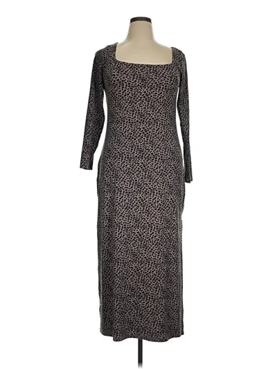 Pre-owned Offline By Aerie Casual Dress In Brown