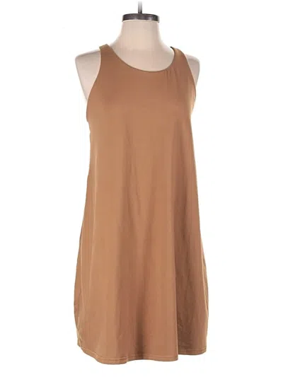 Pre-owned Offline By Aerie Casual Dress In Brown