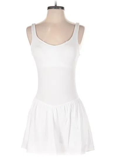 Pre-owned Offline By Aerie Casual Dress In White