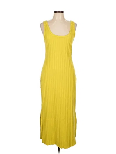 Pre-owned Offline By Aerie Casual Dress In Yellow