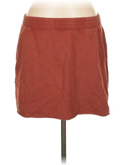 Pre-owned Offline By Aerie Casual Skirt In Brown