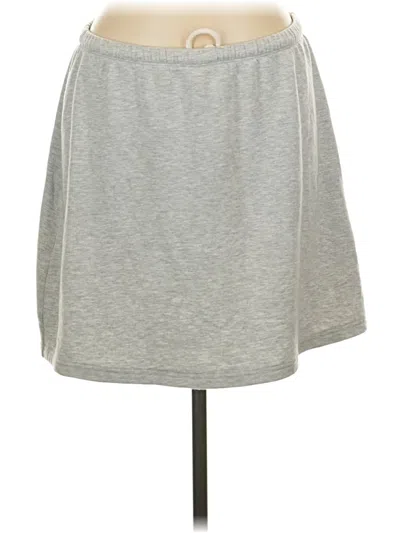 Pre-owned Offline By Aerie Casual Skirt In Gray