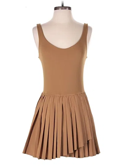 Pre-owned Offline By Aerie Cocktail Dress In Tan
