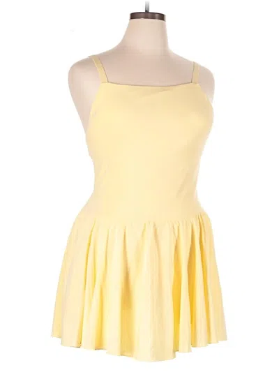 Pre-owned Offline By Aerie Cocktail Dress In Yellow