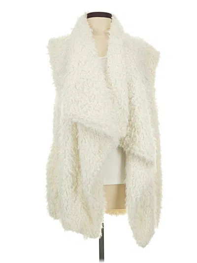 Offline By Aerie Faux Fur Vest In Ivory