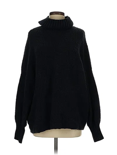 Pre-owned Offline By Aerie Fleece Jacket In Black