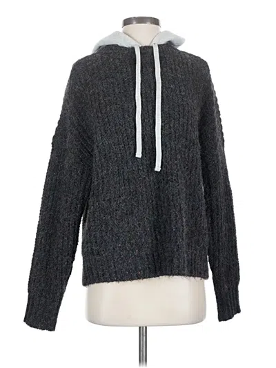 Pre-owned Offline By Aerie Fleece Jacket In Gray