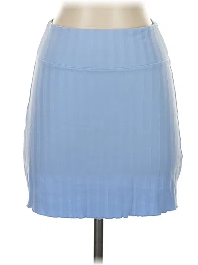 Pre-owned Offline By Aerie Formal Skirt In Blue