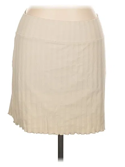 Pre-owned Offline By Aerie Formal Skirt In Ivory