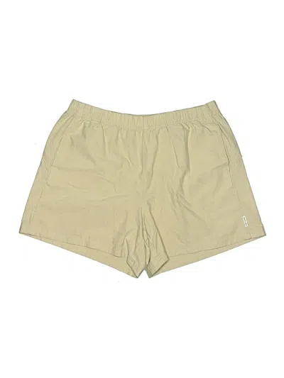 Offline By Aerie Khaki Shorts In Tan