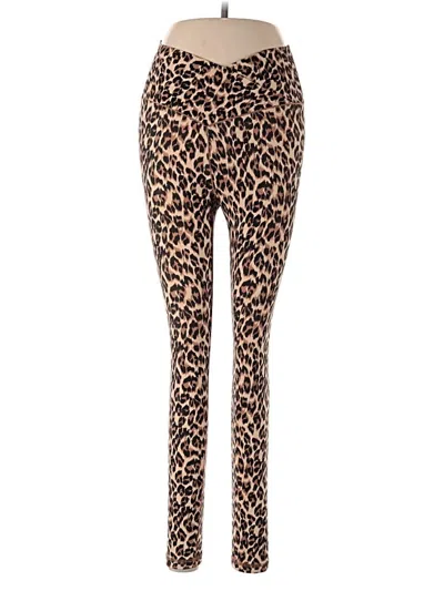 Pre-owned Offline By Aerie Leggings In Brown