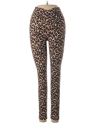 Pre-owned Offline By Aerie Leggings In Brown