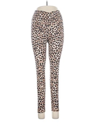 Pre-owned Offline By Aerie Leggings In Brown
