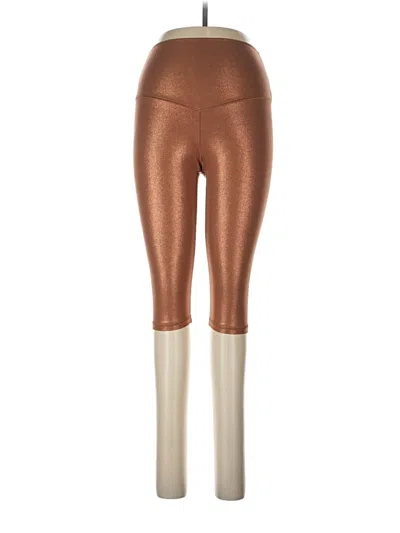 Pre-owned Offline By Aerie Leggings In Gold