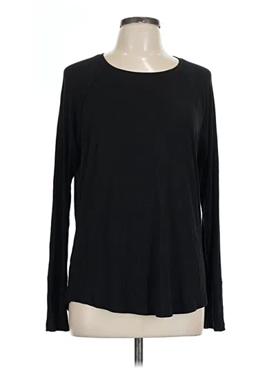 Pre-owned Offline By Aerie Long Sleeve T-shirt In Black