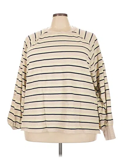 Pre-owned Offline By Aerie Long Sleeve T-shirt In Ivory