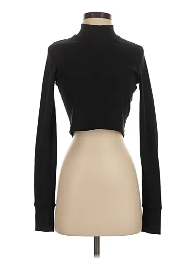 Pre-owned Offline By Aerie Long Sleeve Turtleneck In Black