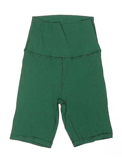Pre-owned Offline By Aerie Overall Shorts In Green