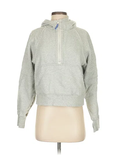 Pre-owned Offline By Aerie Pullover Hoodie In Gray