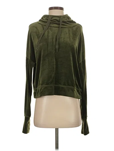 Pre-owned Offline By Aerie Pullover Hoodie In Green