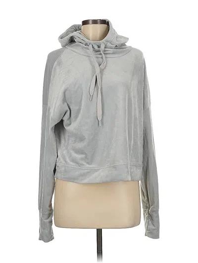Pre-owned Offline By Aerie Pullover Hoodie In Silver