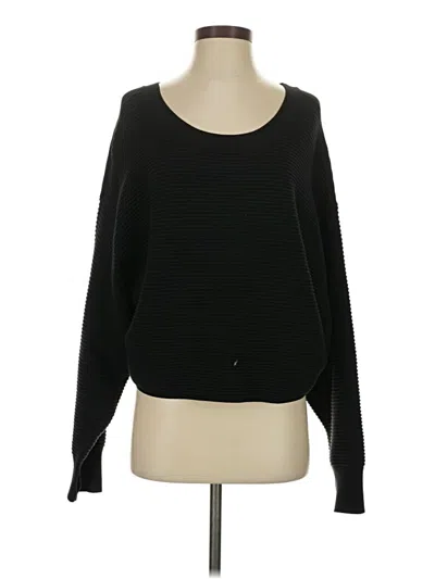 Pre-owned Offline By Aerie Pullover Sweater In Black