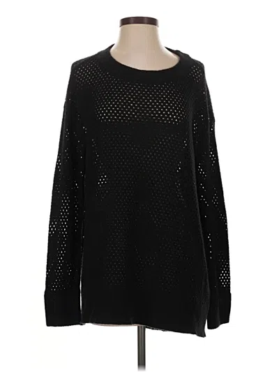 Pre-owned Offline By Aerie Pullover Sweater In Black