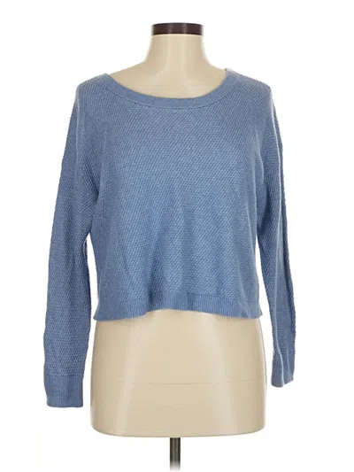 Pre-owned Offline By Aerie Pullover Sweater In Blue