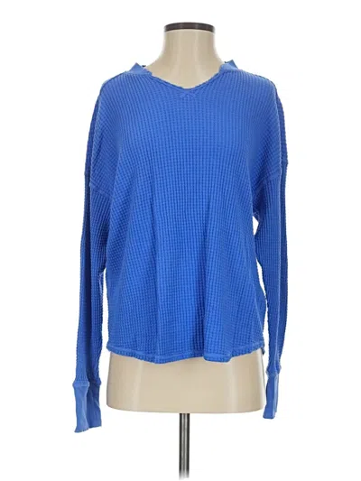 Pre-owned Offline By Aerie Pullover Sweater In Blue