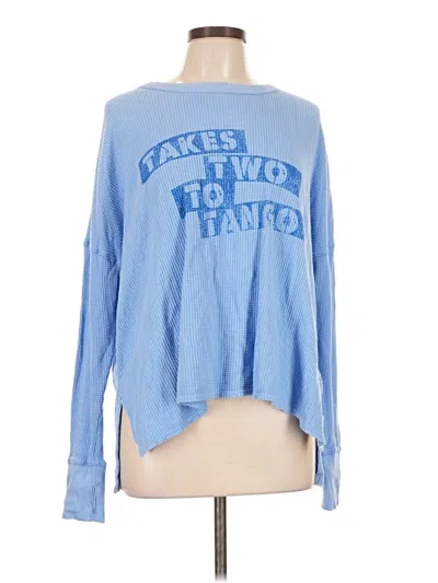 Pre-owned Offline By Aerie Pullover Sweater In Blue