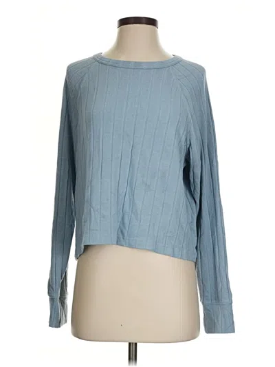 Pre-owned Offline By Aerie Pullover Sweater In Blue